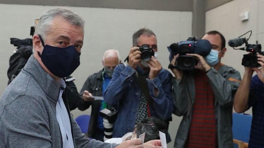 12 de julio: Urkullu vota con mascarilla
