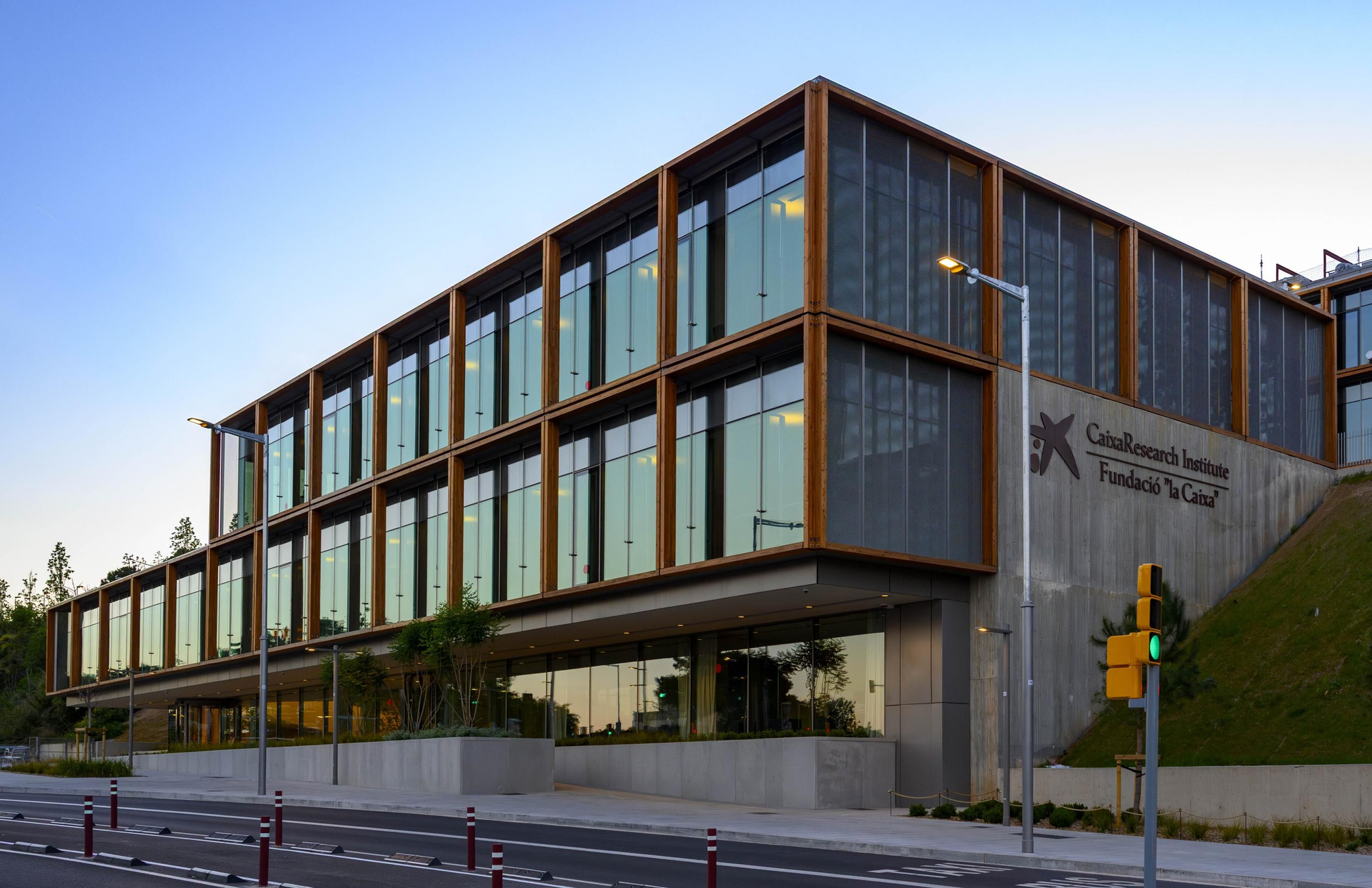 El edificio del 'CaixaResearch Institute'.