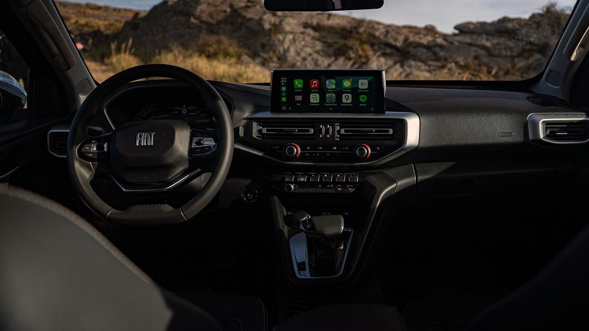 Así es el interior de la nueva Fiat Titano en su versión tope de gama Ranch.