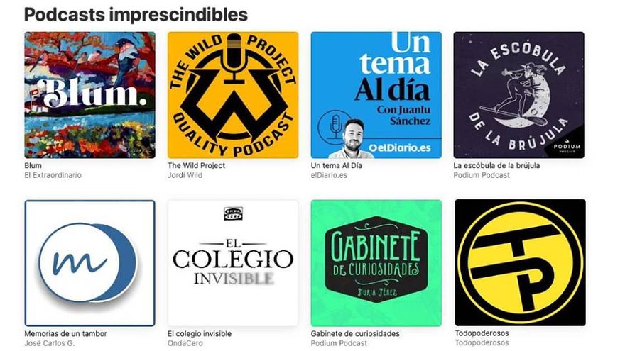 'Un tema al día', entre los podcasts imprescindibles para Apple Podcast