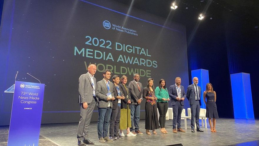Los galardonados en los Digital Media Awards Worldwide 2022