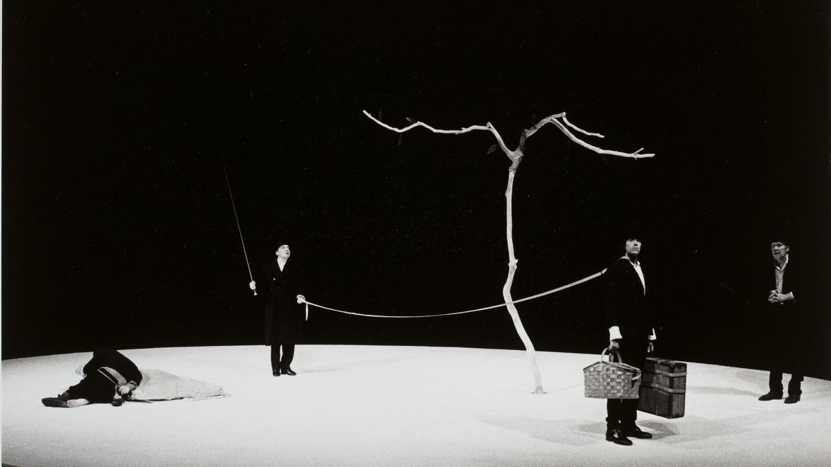 Puesta en escena de 'Esperando a Godot' en el Festival de Aviñón de 1978