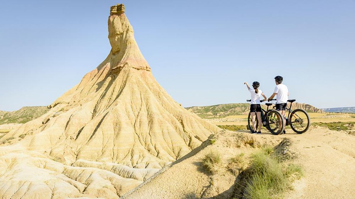 Las Bardenas Reales. No es Capadocia, pero casi.