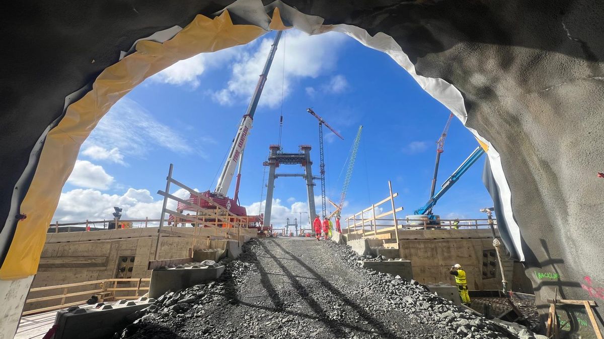 Sotra Bridge en Noruega, una de las mayores infraestructuras del país