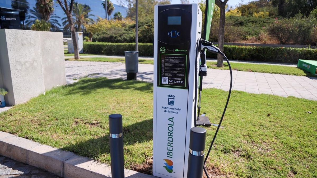 Punto de recarga para coche eléctrico
