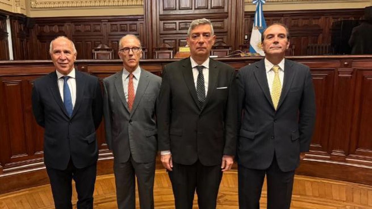 La Corte Suprema luego de la jura de Manuel García-Mansilla, designado hasta ahora por decreto.