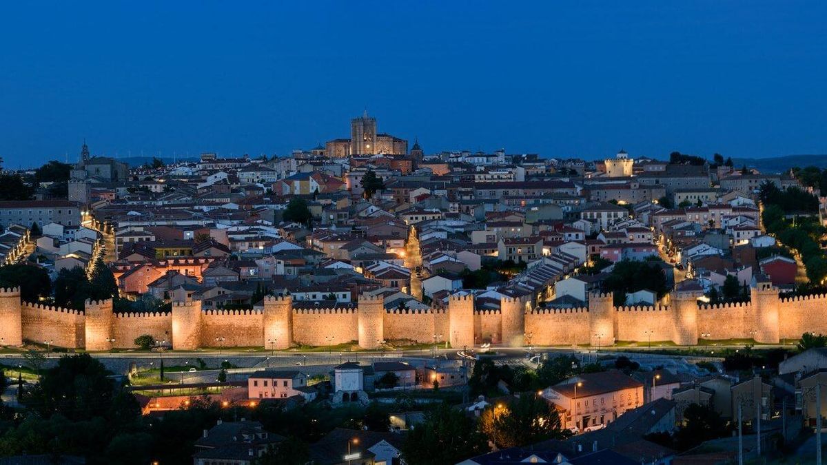 Panorámica de Ávila.