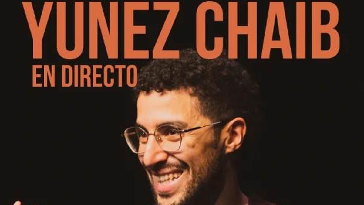 Cartel de la actuación de Yunez Chaib.