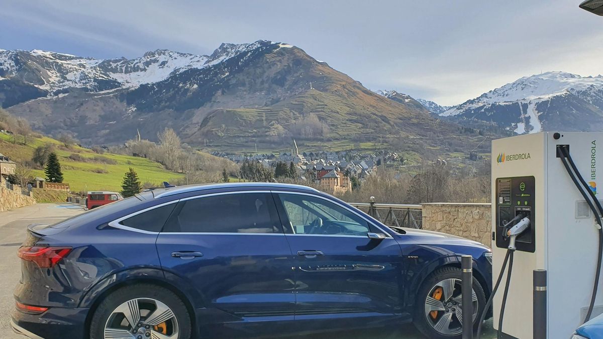 Punto de recarga para coche eléctrico