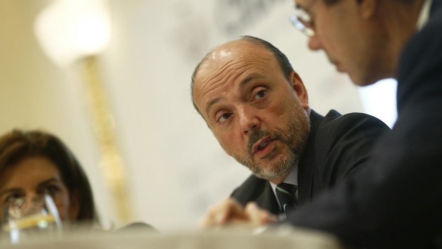 El expresidente de Indra, Javier Monzón.