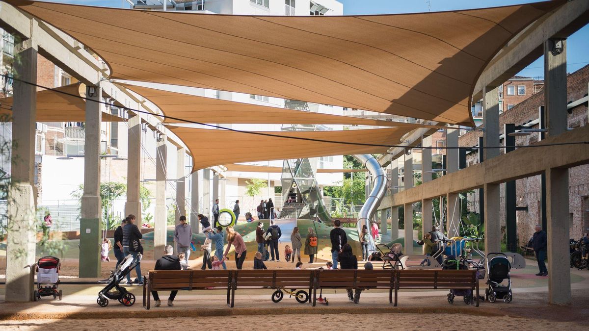 Fiesta de apertura del nuevo Parque de Can Batlló