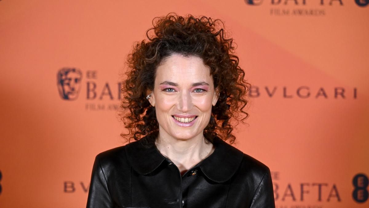 La directora Coralie Fargeat, en la ceremonia de los BAFTA