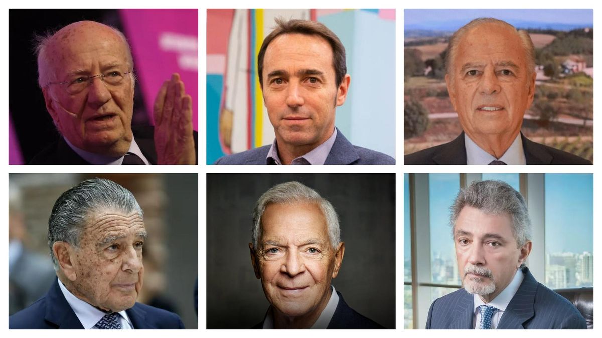 Rocca, Galperin, Bulgheroni, Eurnekian, Costantini y Carballo encabezan la lista de personas más ricas de la Argentina.