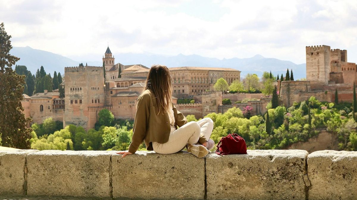 La Alhambra desde el Mirador de San Nicolás.
