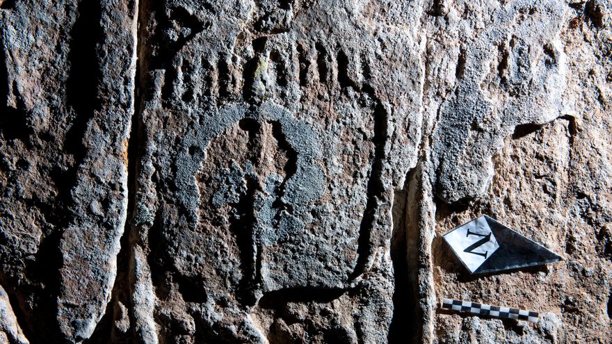 Podomorfos de Tindaya, montaña sagrada para los antiguos majoreros.