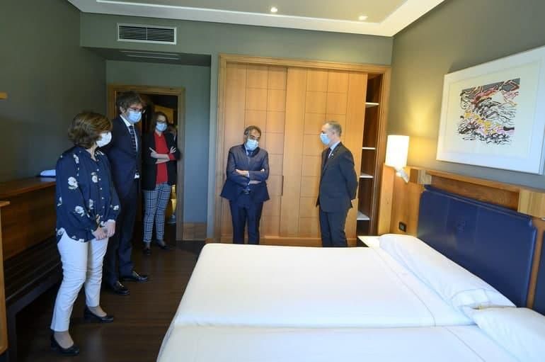 20 de mayo: Visita al hotel Lakua