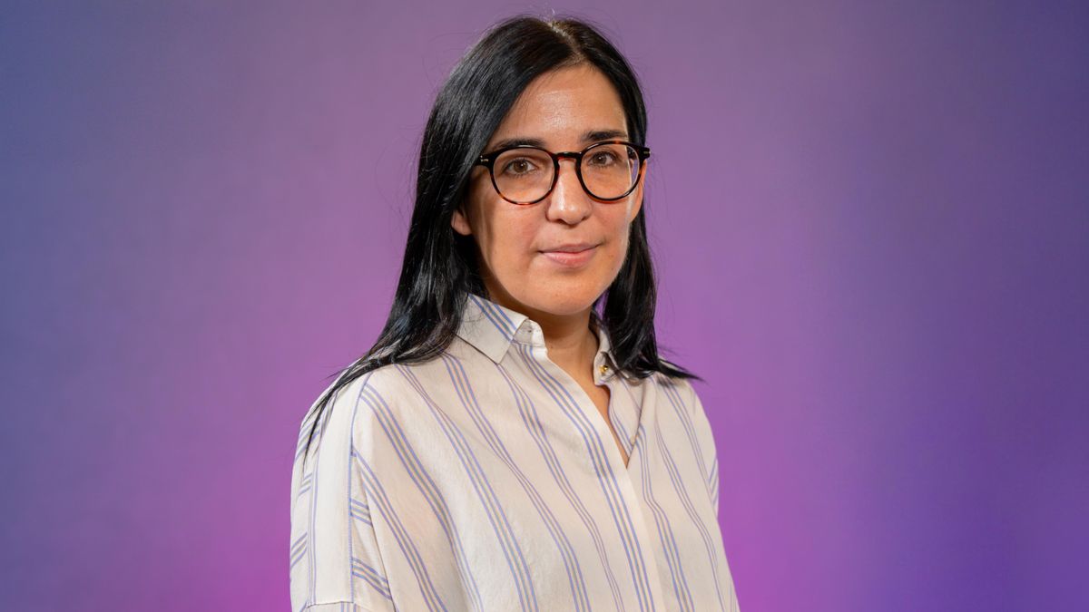 Alauda Ruiz de Azúa en la redacción de elDiario.es