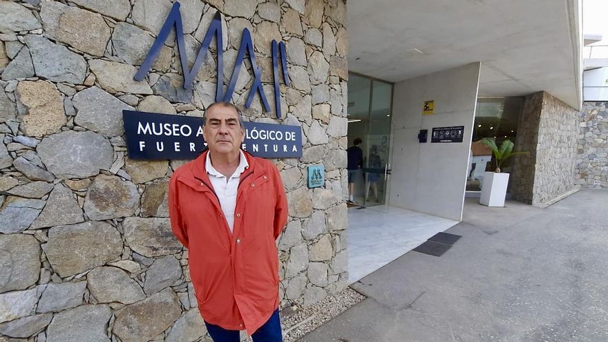 Luis Lorenzo Mata, director del Museo Arqueológico de Fuerteventura, inaugurado en diciembre de 2020.