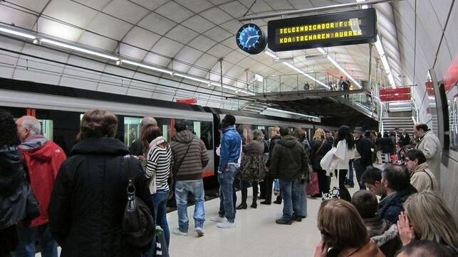 17 de marzo: El Metro, con aglomeraciones