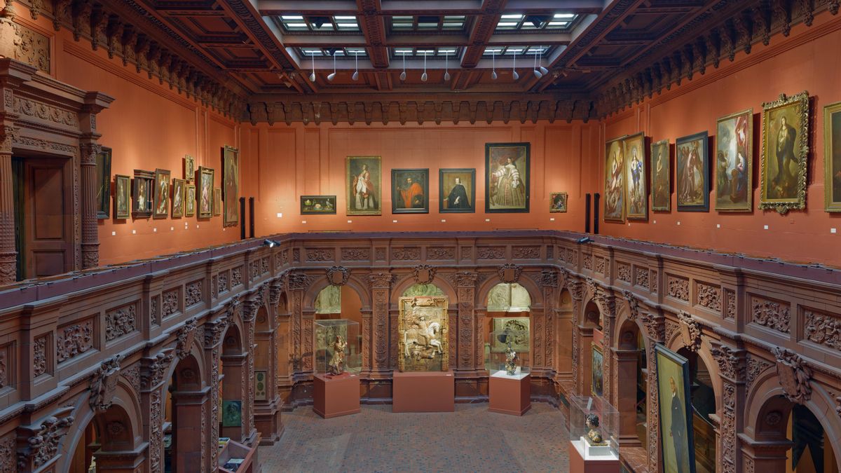 El museo de la Hispanic Society antes de su cierre, hace más de seis años