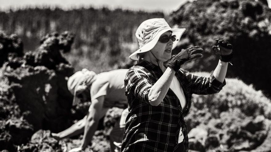 La doctora Matilde Arnay de la Rosa es la arqueóloga que ha dirigido las investigaciones más relevantes en Las Cañadas del Teide.