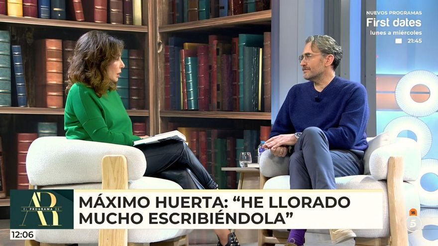 Máximo Huerta se sincera con Ana Rosa en su breve vuelta a Telecinco: "No me gusta cómo te han dejado el programa"