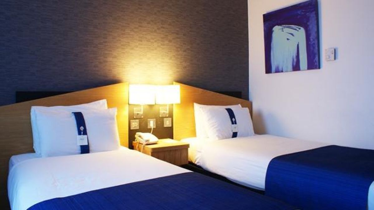Habitación de un hotel de la cadena Easy Hotels en Londres.