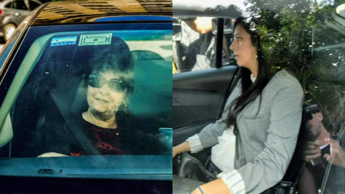 Graciela Molina de Cancio y Victoria Cancio se retiraron de Comodoro Py sin hacer declaraciones.