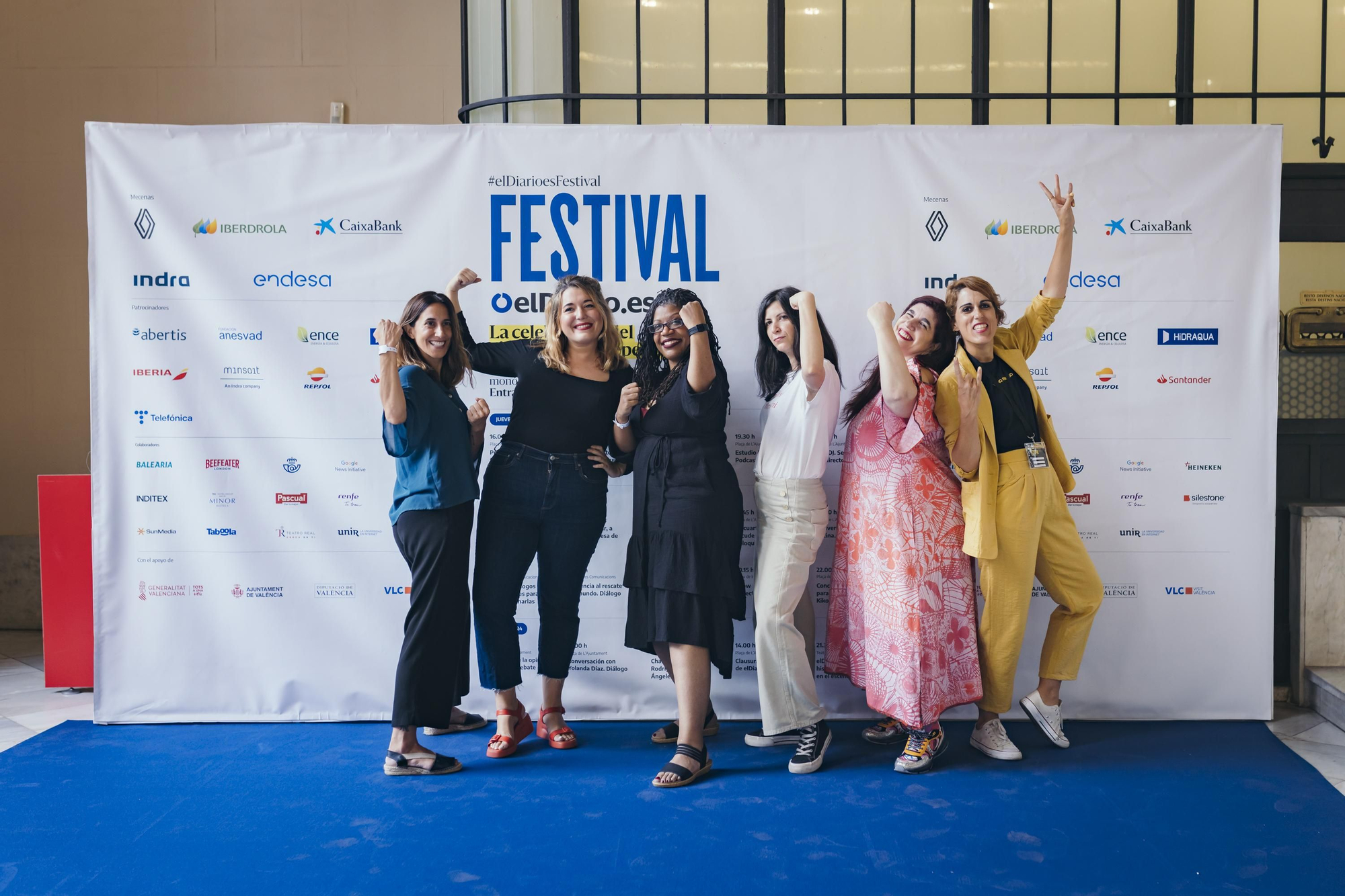 Ley Dj, Ángela Rodríguez, Mikki Kendall, Ana Requena, Luciana Peker y Laura Baena