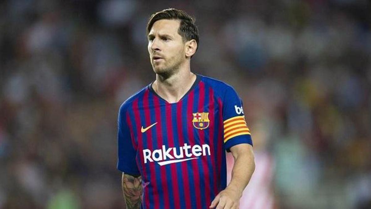 Leo Messi en imagen de archivo con la camiseta del Barça.