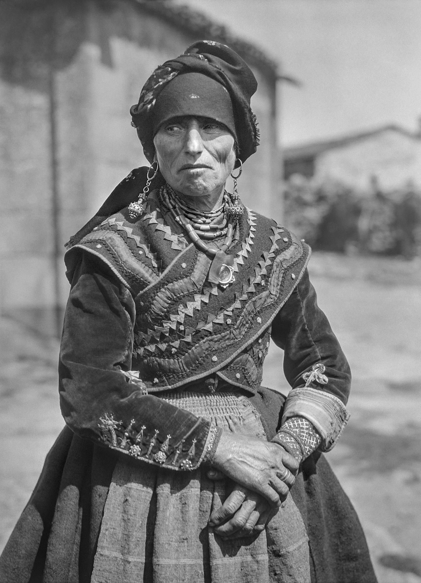 Retrato de una mujer, Villalcampo (Zamora)