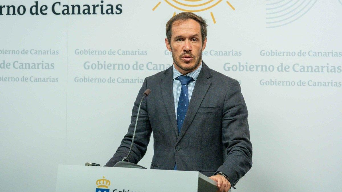 Mariano Zapata, consejero de Transición Ecológica de Canarias.