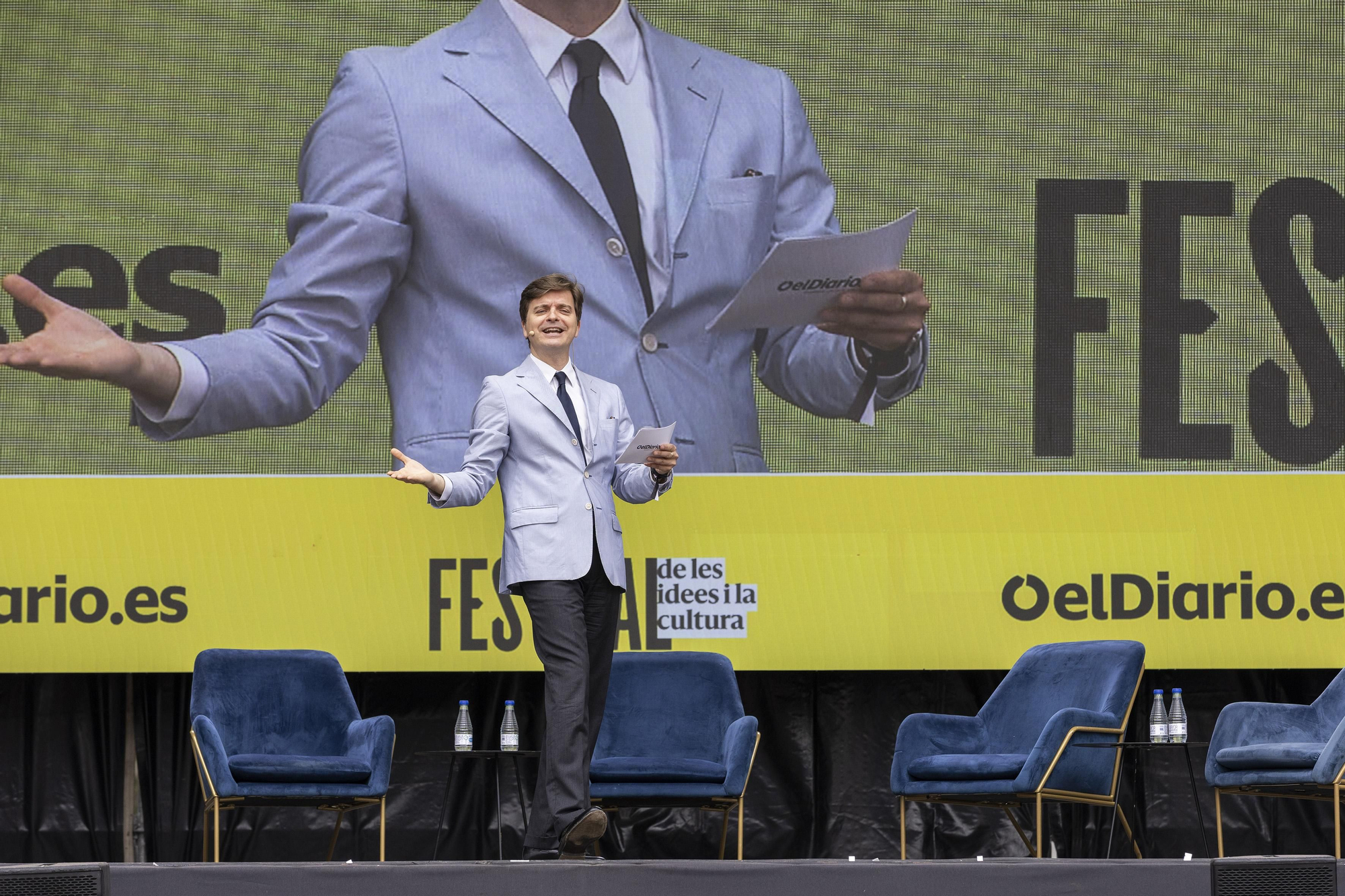 Marc Giró ejerció de genial maestro de ceremonias
