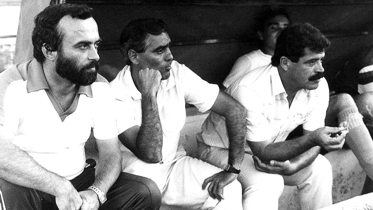Martín, entre Andrés Mateos y Justo Gilberto.