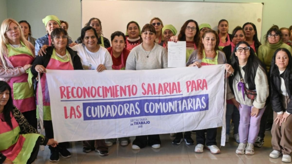 Las cuidadoras comunitarias reclaman ser reconocidas como trabajadoras formales.