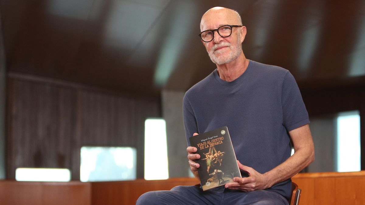 Miguel Ángel Sosa, autor de la primera novela sobre Tefía 'Viaje al centro de la Infamia'.