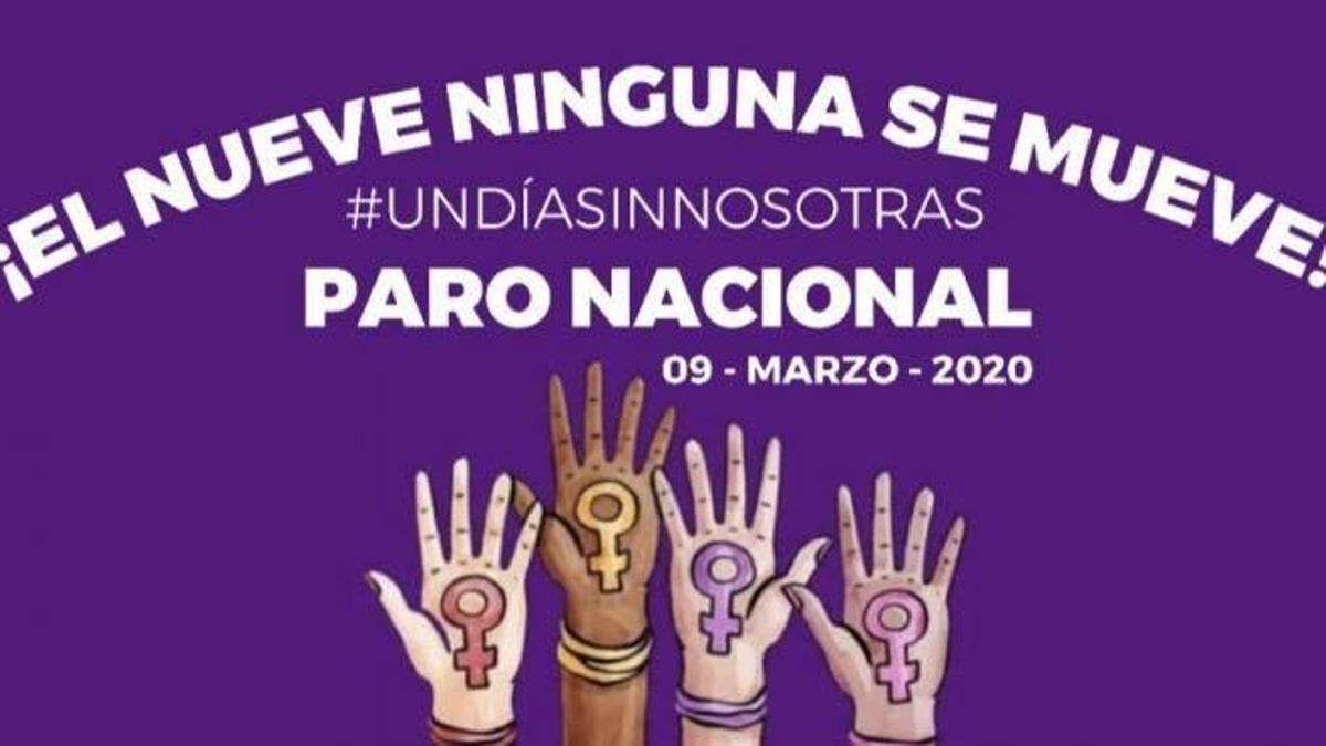 9 de marzo: un día sin mujeres