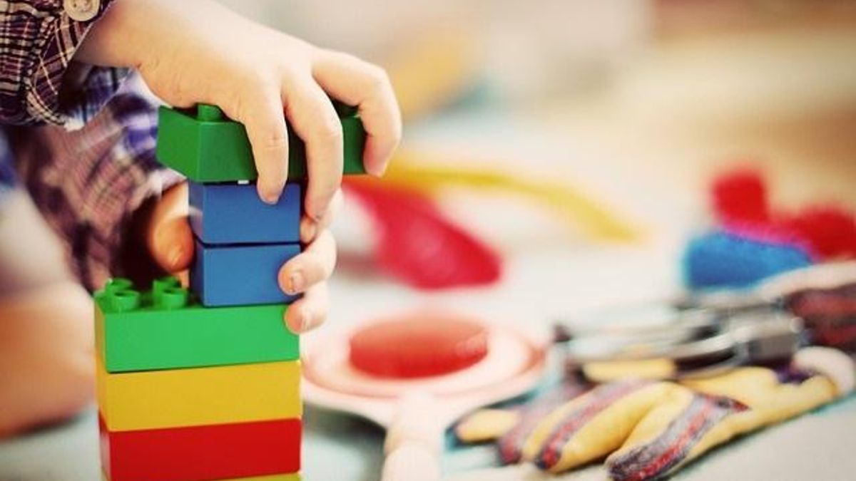 Archivo - Infantil, escuela infantil, colegio, guardería, juegos. Foto de archivo