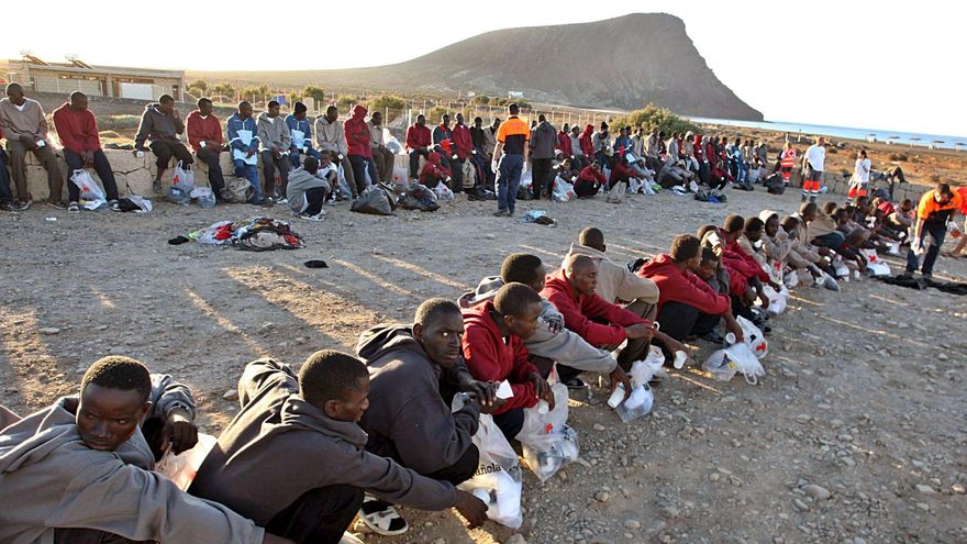 Cuarto vuelo de devolución de inmigrantes a Mauritania desde Canarias