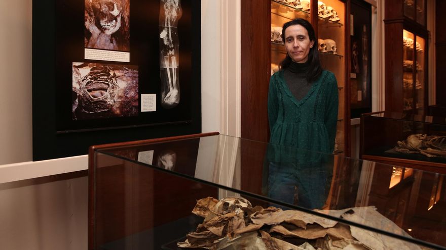 Teresa Delgado es la conservadora de El Museo Canario, autora de una investigación sobre la violencia indígena.