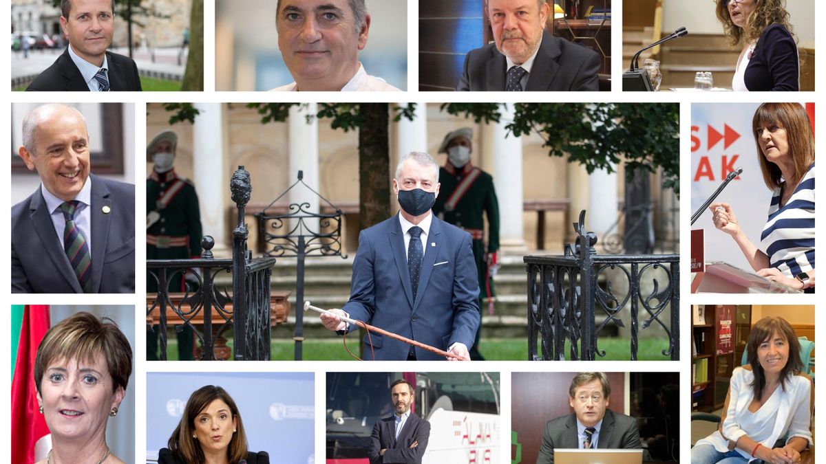Las caras del Gobierno vasco