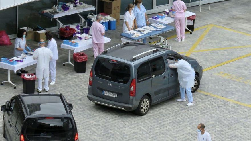 23 de febrero: Vacunas desde el coche