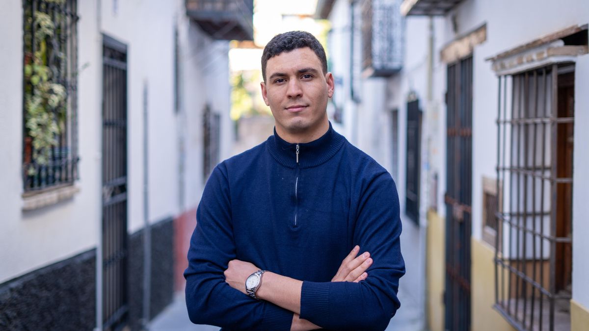Hamid, joven extutelado que recibe apoyo de Aldeas Infantiles tras cumplir la mayoría de edad.