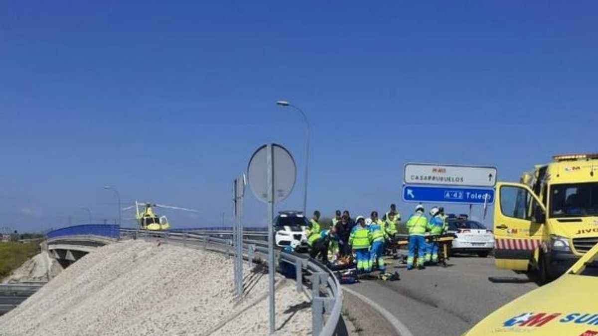 El guardia civil arrollado en Casarrubuelos (Madrid) evoluciona bien en planta