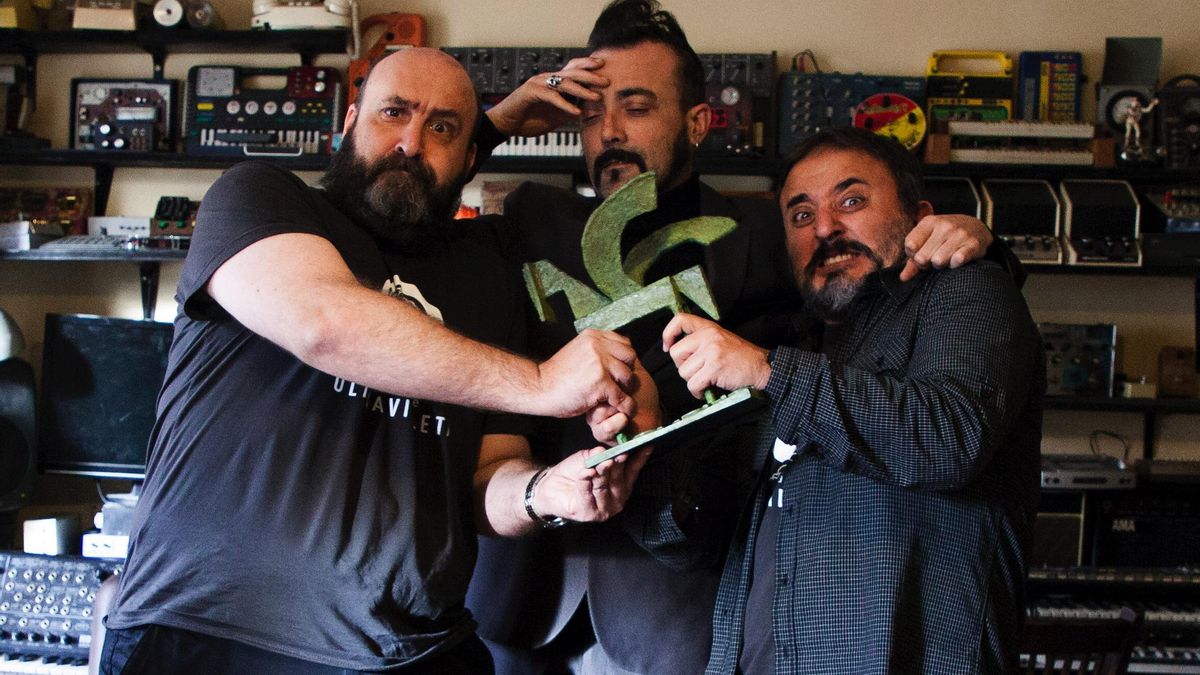 Javier Peláez, Javier Álvarez y Antonio Martínez Ron