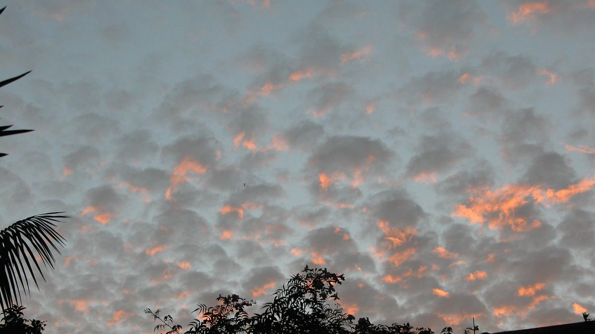 Nubes  altas en La Palma. Archivo.