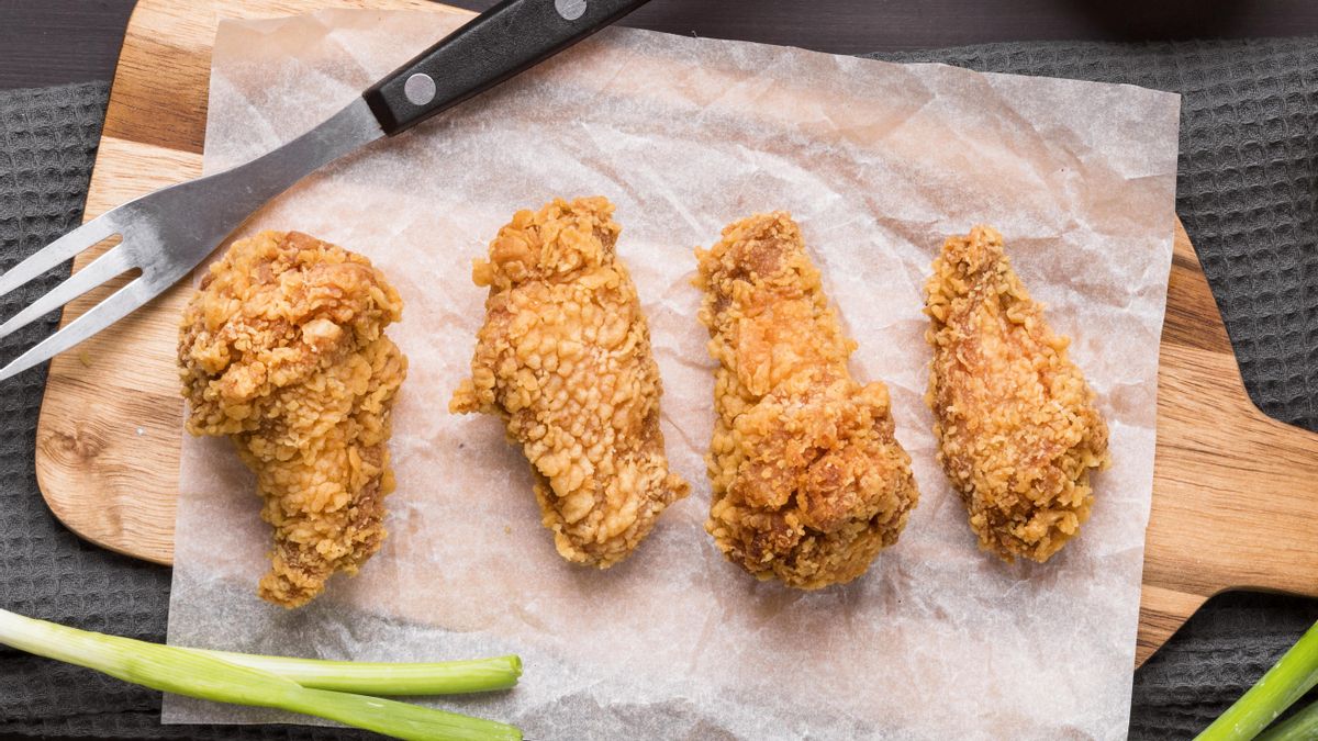La receta del pollo rebozado