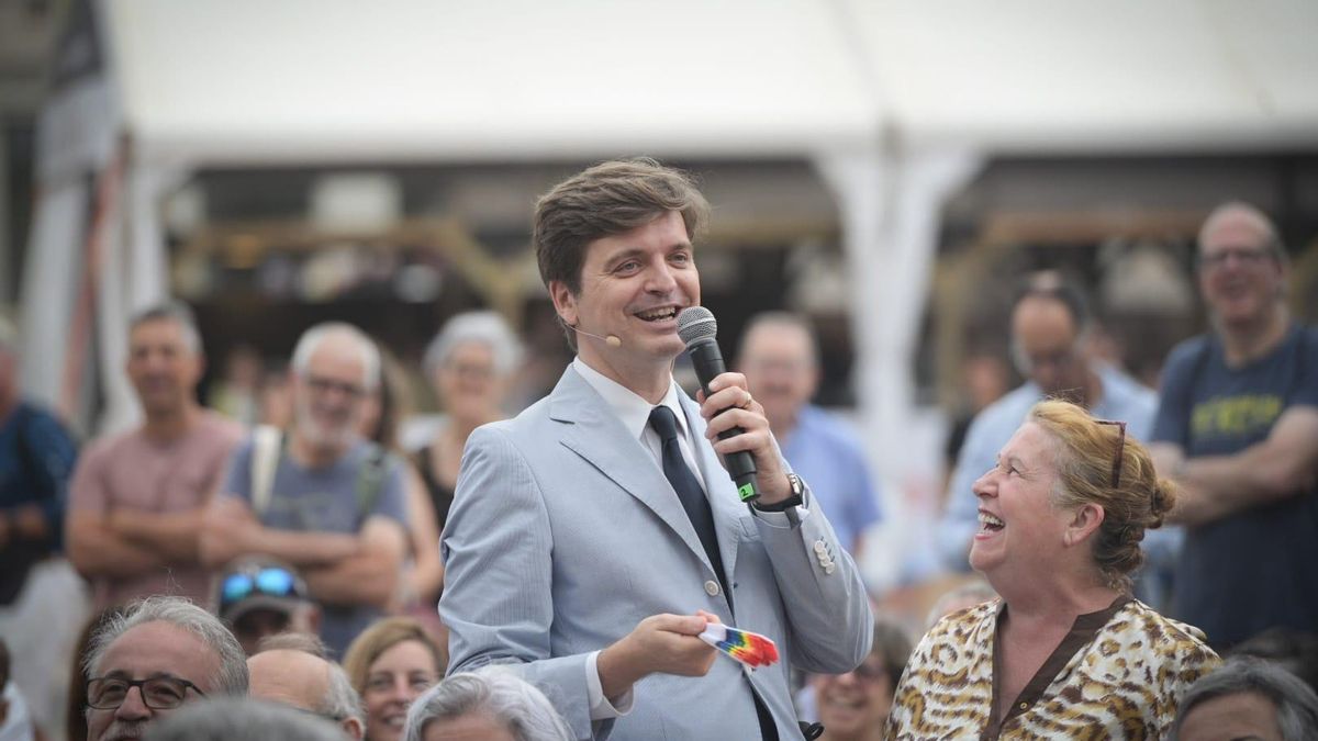 Marc Giró durante la edición del Festival de las Ideas y la Cultura en la edición celebrada en Barcelona